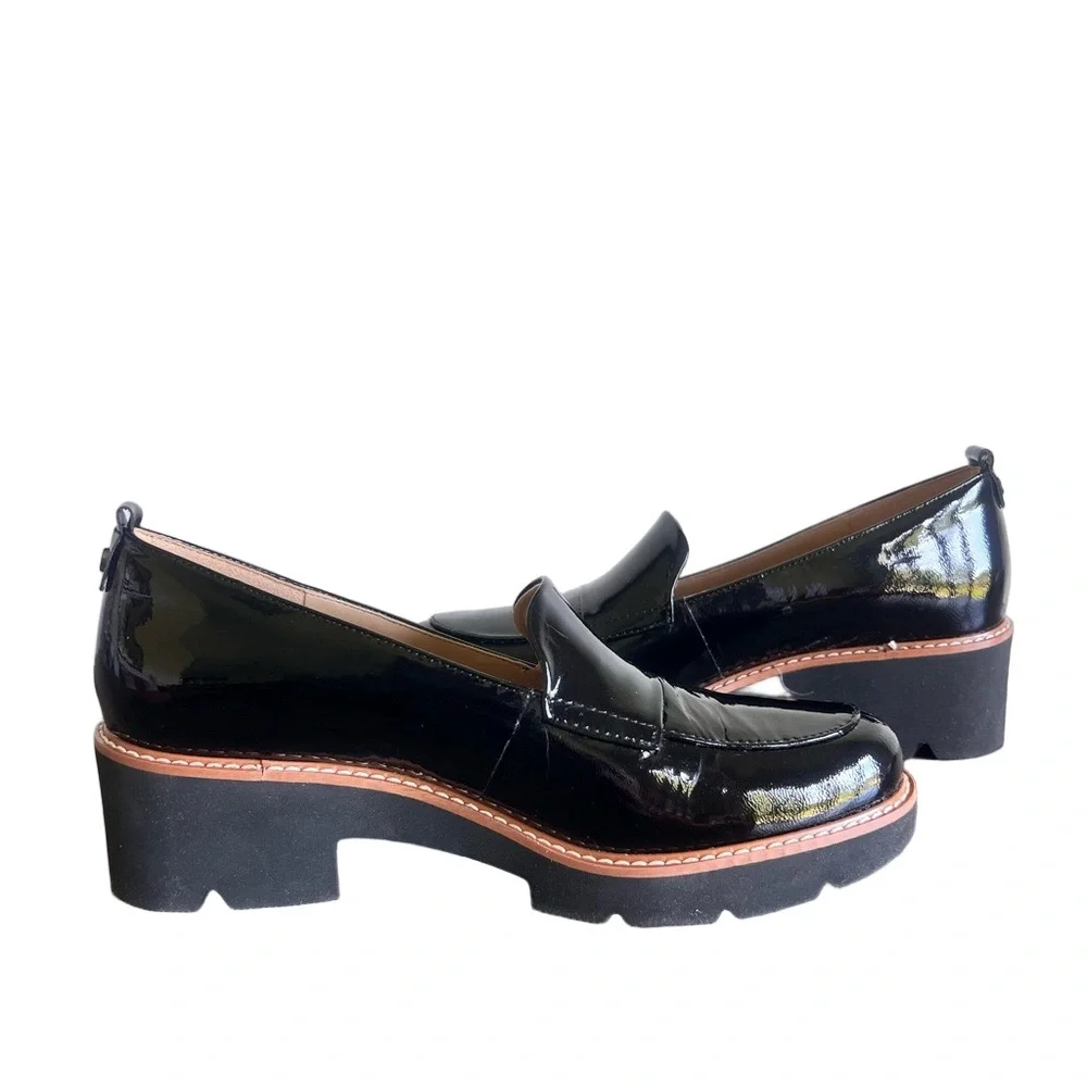 Naturalizer NEW Women's Darry Black Patent Leather Shoe Size 8 #B1465A